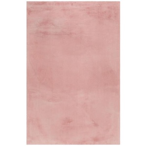 Esprit Hochflorteppich Alice, Rosa, Textil, Uni, rechteckig, 80x150 cm, Textiles Vertrauen - Oeko-Tex®, Hohenstein, Oeko-Tex® Standard 100, für Fußbodenheizung geeignet, in verschiedenen Größen erhältlich, Hausstauballergiker geeignet, Teppiche & Böden,