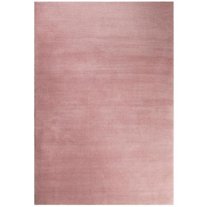 Esprit Hochflorteppich Esp-4223-25, Rosa, Textil, Uni, rechteckig, 120x170 cm, Textiles Vertrauen - Oeko-Tex®, Hohenstein, Oeko-Tex® Standard 100, für Fußbodenheizung geeignet, in verschiedenen Größen erhältlich, Hausstauballergiker pflegeleicht,