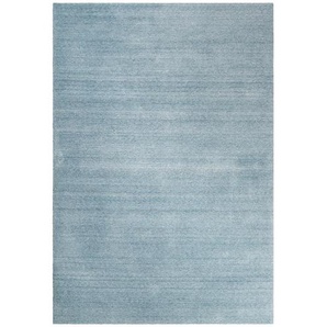 Esprit Hochflorteppich Loft, Hellblau, Textil, Uni, rechteckig, 120x170 cm, Textiles Vertrauen - Oeko-Tex®, Hohenstein, Oeko-Tex® Standard 100, für Fußbodenheizung geeignet, in verschiedenen Größen erhältlich, Hausstauballergiker pflegeleicht,