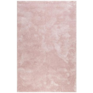 Esprit Hochflorteppich Relaxx, Rosa, Textil, Uni, rechteckig, 160x230 cm, Textiles Vertrauen - Oeko-Tex®, Hohenstein, AZO-frei, Oeko-Tex® Standard 100, für Fußbodenheizung geeignet, in verschiedenen Größen erhältlich, lichtunempfindlich, pflegeleicht,