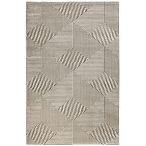 Esprit Kurzflorteppich ¦ beige ¦ Synthetische Fasern ¦ Maße (cm): B: 133 H: 1,2