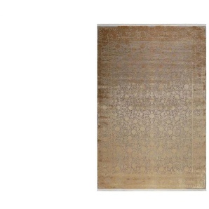 Esprit Kurzflorteppich - gold - Viskose - 133 cm - 0,7 cm | Möbel Kraft