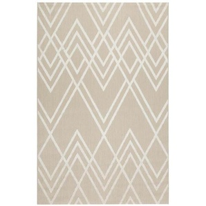 Esprit Outdoor-Teppich - beige - Synthetische Fasern - 160 cm - 0,6 cm | Möbel Kraft