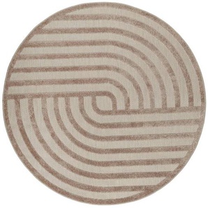 Esprit Outdoor-Teppich - braun - Synthetische Fasern - 120 cm - 0,6 cm | Möbel Kraft