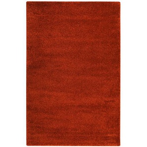 Esprit Webteppich Californina, Terracotta, Textil, Uni, rechteckig, 120x170 cm, Textiles Vertrauen - Oeko-Tex®, Hohenstein, Oeko-Tex® Standard 100, für Fußbodenheizung geeignet, in verschiedenen Größen erhältlich, lichtunempfindlich, pflegeleicht,