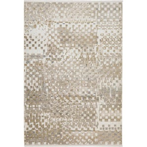 Esprit Webteppich Esprit, Sand, Beige, Textil, geometrisch, rechteckig, 120x170 cm, pflegeleicht, Teppiche & Böden, Teppiche, Webteppiche