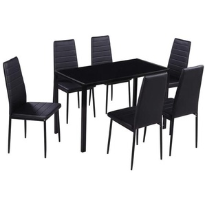 Esstischgruppe Kolter mit 6 Stühlen