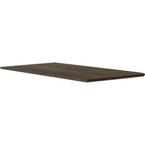 Esstischplatte HAMMEL FURNITURE Findahl by Hammel Nohr Tischplatten Gr. B/T/H: 120 cm x 50 cm x 2,5 cm, braun (eiche dunkelbraun geölt) 50x120 cm, Eiche Massivholz für Nohr Esstisch