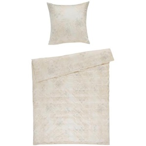 Estella Bettwäsche Gregorio, Sand, Textil, Ornament, 155x220 cm, Textiles Vertrauen - Oeko-Tex®, atmungsaktiv, bügelleicht, Schlaftextilien, Bettwäsche, Bettwäsche, Jersey-Bettwäsche