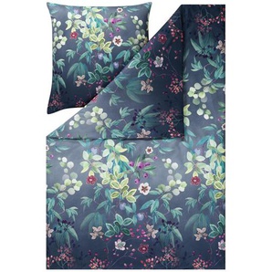 Estella Bettwäsche Impulse, Anthrazit, Textil, Floral, 135x200 cm, pflegeleicht, atmungsaktiv, hautfreundlich, weiche und anschmiegsame Oberfläche, Schlaftextilien, Bettwäsche, Bettwäsche