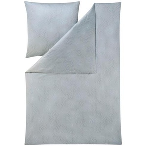 Estella Bettwäsche Pippa, Grau, Textil, Graphik, 155x220 cm, Oeko-Tex® Standard 100, bügelfrei, atmungsaktiv, hautfreundlich, weiche und anschmiegsame Oberfläche, Schlaftextilien, Bettwäsche, Bettwäsche