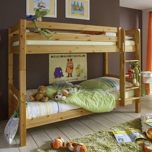 Etagenbett Kids Paradise, Kiefer natur, 90x200 cm