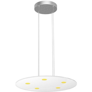 EVOTEC LED Pendelleuchte SUN LED, Dimmfunktion, LED fest integriert, Warmweiß, Touch-Dimmer, Made in Germany, ESG-Sicherheitsglas