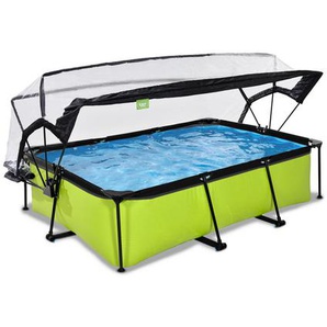 Exit Toys Pool-Set, Grün, Kunststoff, 150x65x220 cm, CE, Freizeit, Pools und Wasserspaß, Pools, Aufstellpools