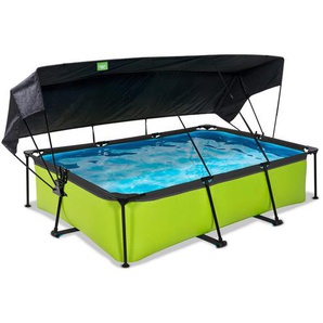 Exit Toys Pool-Set, Grün, Kunststoff, 251x65x343 cm, CE, Freizeit, Pools und Wasserspaß, Pools, Aufstellpools