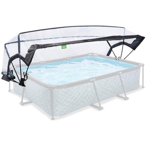 Exit Toys Pooldach, Transparent, Metall, Kunststoff, 230x115x333 cm, Freizeit, Pools und Wasserspaß, Poolzubehör, Poolabdeckung