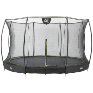 Exit Toys Trampolin, Schwarz, Metall, Kunststoff, 203 cm, EN 71, Outdoor Spielzeug, Trampoline