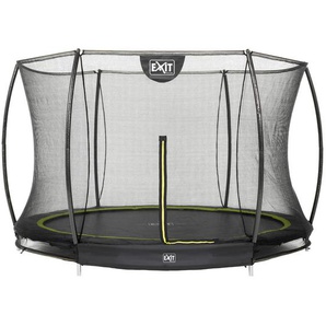 Exit Toys Trampolin, Schwarz, Metall, Kunststoff, rund, 203 cm, EN 71, Outdoor Spielzeug, Trampoline