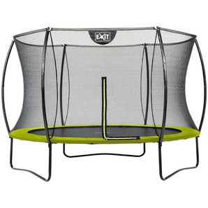 Exit Toys Trampolin Silhouette, Grün, rund, EN 71, Outdoor Spielzeug, Trampoline