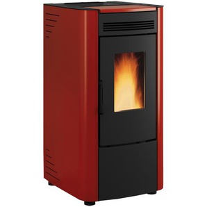 Extraflame Pelletofen Ketty Stahl bordeauxrot 6,5 kW