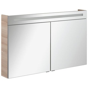 Fackelmann LED-Spiegelschrank B.Clever alaska-esche 120 x 70,6 x 15,8 cm