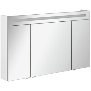 Fackelmann LED-Spiegelschrank B.Clever weiß 120 x 70,6 x 15,8 cm