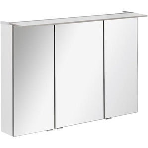 Fackelmann LED-Spiegelschrank B.Perfekt weiß 100 x 69,4 x 15,2 cm