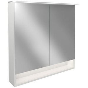 Fackelmann LED-Spiegelschrank B.Style weiß 80 x 81,2 x 15,3 mm