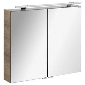 Fackelmann LED-Spiegelschrank Luxor steinesche 80 x 68 x 16 cm