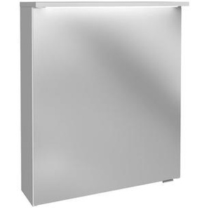 Fackelmann LED-Spiegelschrank Oxford weiß 60 x 69,6 x 20 cm