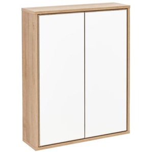 Fackelmann Spiegelschrank Finn eichefarben 60 x 75 x 20,5 cm