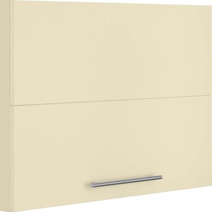 Faltlifthängeschrank WIHO KÜCHEN Unna Schränke Gr. B/H/T: 90 cm x 56,5 cm x 35 cm, beige (front und korpus: magnolia) Küchenhängeschrank 90 cm breit, mit Soft Close Funktion