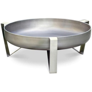 Xxxl Feuerschale Svenskav Voma XXL 2091, Edelstahl, Metall, 66.5x25x67.5 cm, Made in Europe, Grüner Punkt, Handmade in Europe, abnehmbare Standfüße, Freizeit, Campingzubehör, Feuerschalen