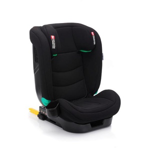Fillikid Kinderautositz Elli Pro, Schwarz, Textil, Isofix-Befestigung, verstellbare Sitz- und Schlafpositionen, Kindersitze, Kindersitze 15 - 36 kg