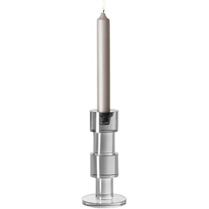 Fink Kerzenleuchter BODI (1 St), Stabkerzenhalter aus Kristallglas, rund