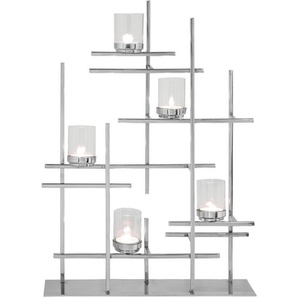 Fink Teelichthalter PALADIN (1 St), Dekoleuchter, 5-flammig, aus Edelstahl, Höhe ca. 70 cm