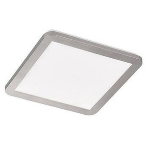 Fischer & Honsel Led-Deckenleuchte, Weiß, Chrom, Kunststoff, Glas, quadratisch,quadratisch, 30x3x30 cm, Lampen & Leuchten, Innenbeleuchtung, Deckenleuchten