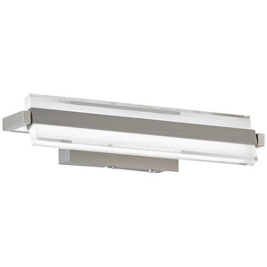 Fischer & Honsel Led-Wandleuchte, Nickel, Metall, Kunststoff, rechteckig,rechteckig, 35x8 cm, verstellbare Spotlights, Farbtemperaturwechsler, Lampen & Leuchten, Innenbeleuchtung, Wandleuchten