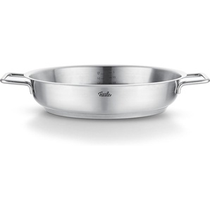 Fissler Servierpfanne Fissler Pure Collection Servierpfanne 24cm, Edelstahl 18/10 (1-tlg), Backofengeeignet bis 230°C, Schüttrand, Made in Germany