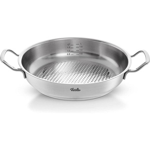 Fissler Servierpfanne ORIGINAL-PROFI COLLECTION® Servierpfanne (ohne Deckel), Edelstahl 18/10 (1-tlg), mit breitem Schüttrand, Kaltmetallgriffen. Made in Germany