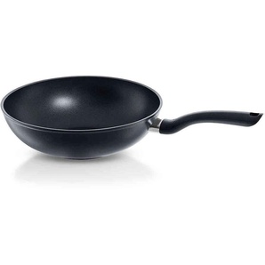 Fissler Wok Cenit®, Aluminium (1-tlg), Ø 28 cm, mit ergonomischem Griff, Induktion, Made in Italy