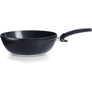 Fissler Wok Ceratal® Orbit Black, Aluminium (1-tlg), gesünderes Kochen mit Antihaft-Effekt, PFAS/PTFE-frei