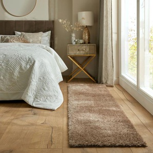 FLAIR RUGS Hochflor-Läufer Velvet, rechteckig, Höhe: 40 mm