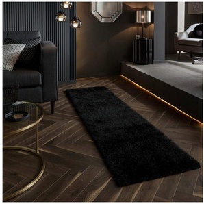 FLAIR RUGS Hochflor-Läufer Velvet, rechteckig, Höhe: 40 mm