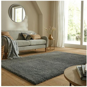 FLAIR RUGS Hochflor-Teppich Feather, rechteckig, Höhe: 40 mm