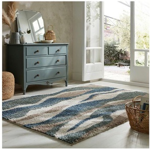 FLAIR RUGS Hochflor-Teppich STREAM, rechteckig, Höhe: 30 mm