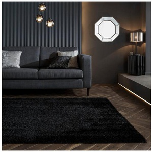 FLAIR RUGS Hochflor-Teppich Velvet, rechteckig, Höhe: 40 mm