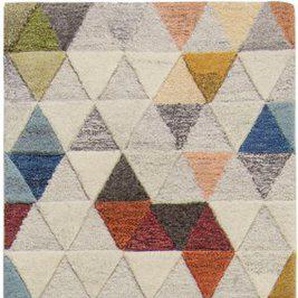 FLAIR RUGS Läufer Amari, rechteckig, Höhe: 10 mm, Wollläufer Multi