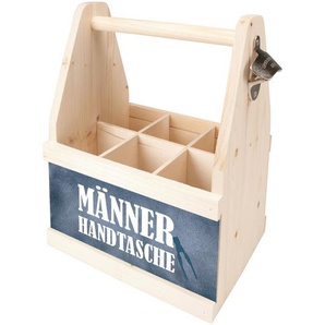 Xxxl Flaschenträger, Buche, Holz, Buche, massiv, 17x34x26 cm, Küchenzubehör, Flaschenträger