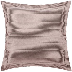 Jette Home Flatterkissen aus Cordstoff Sila ¦ rosa/pink ¦ Maße (cm): B: 75 H: 75 T: 15